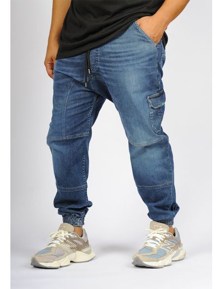 Sarouel jean's SAYF blue denim