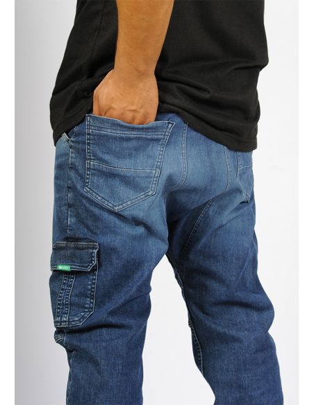 Sarouel jean's SAYF blue denim