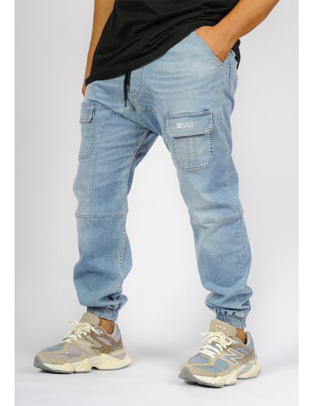 Sarouel jean's SAYF pur sang (bleu)