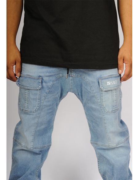 Sarouel jean's SAYF pur sang (bleu)