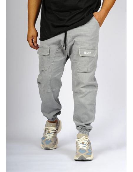 Sarouel jean's SAYF pur sang (light grey)