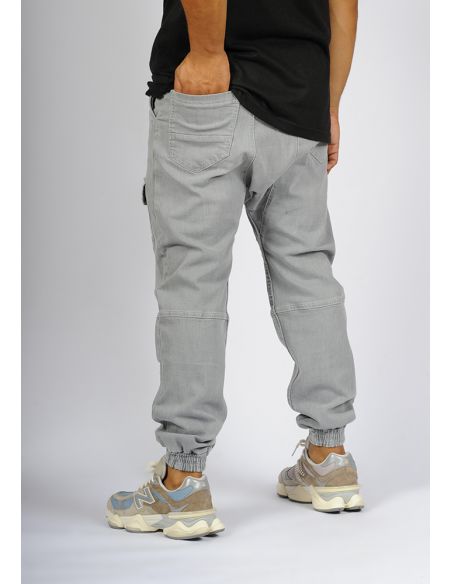 Sarouel jean's SAYF pur sang (light grey)
