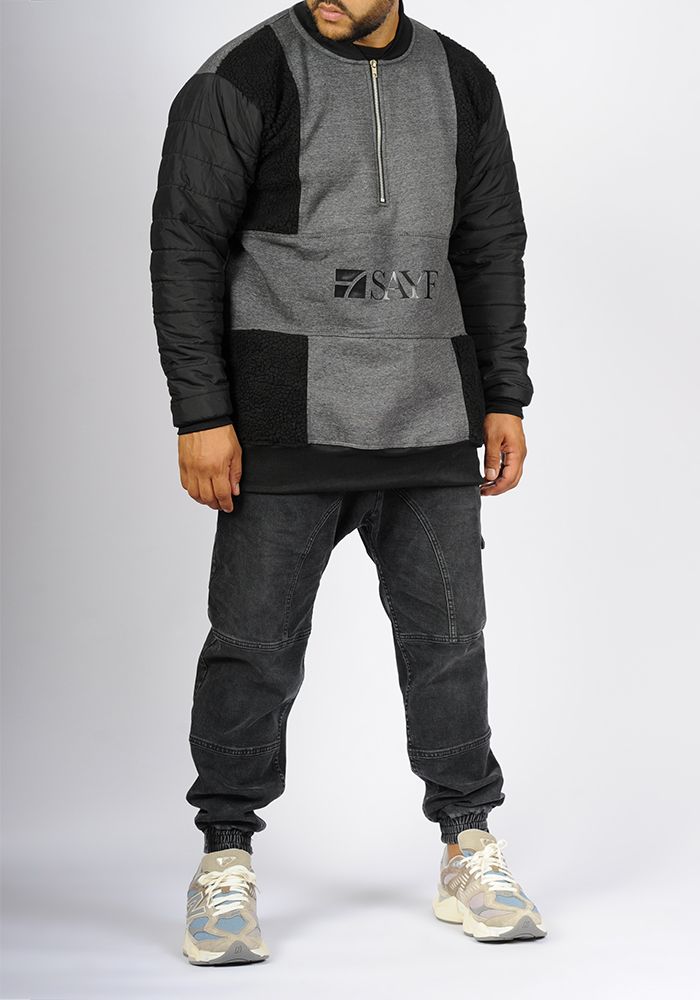 Tri-material sweatshirt SAYF