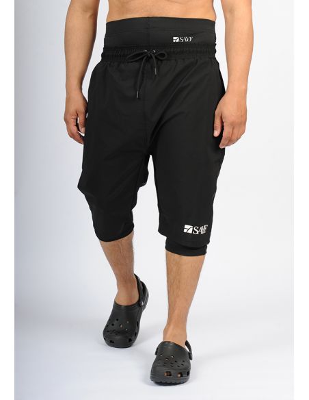 Sarouel de bain SAYF (noir)