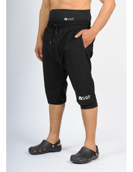 Sarouel de bain SAYF (noir)