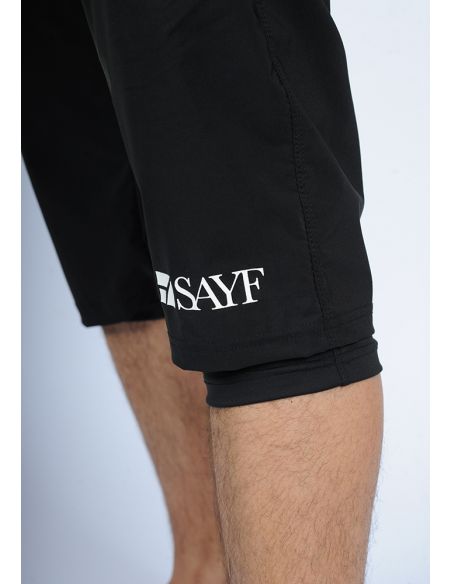 Sarouel de bain SAYF (noir)