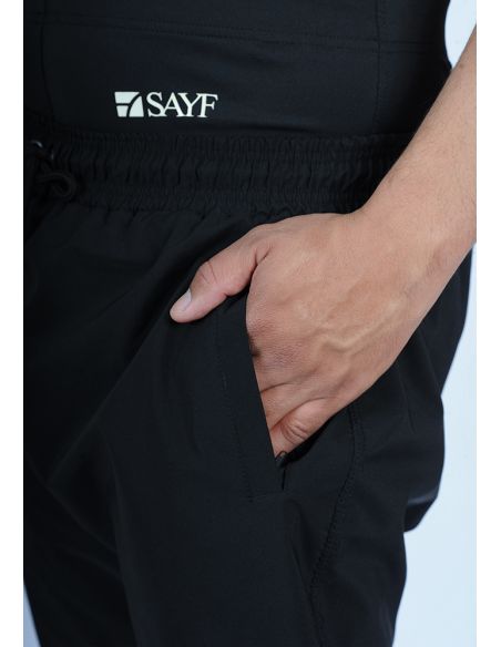 Sarouel de bain SAYF (noir)