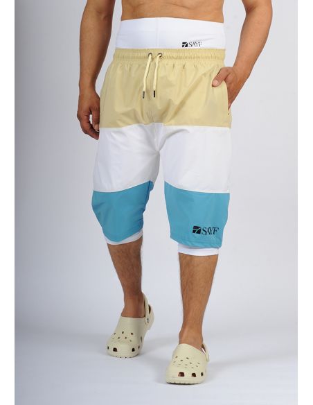 Sarouel -  swim short SAYF (tri colour)