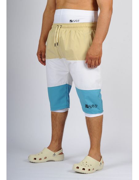 Sarouel -  swim short SAYF (tri colour)