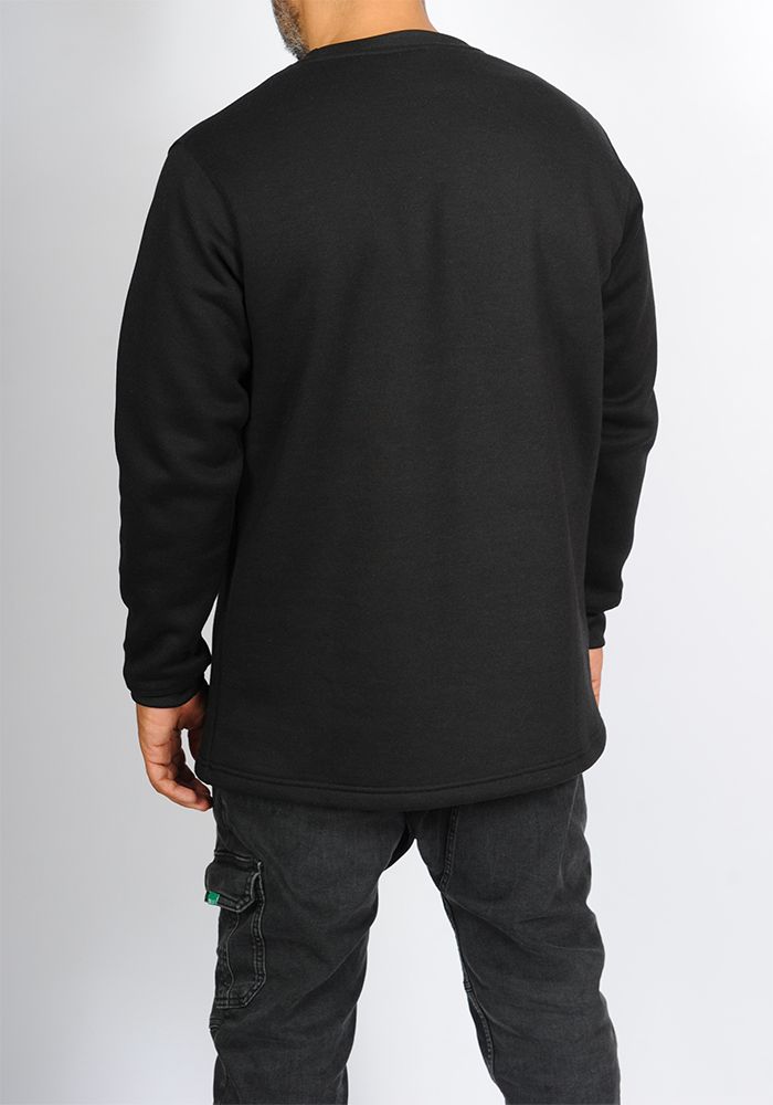 Sweat mi-long SAYF casual (noir)