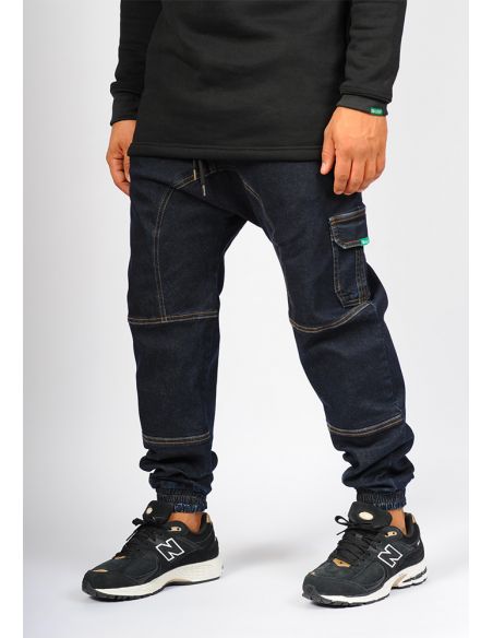 Sarouel jean's SAYF bleu brut