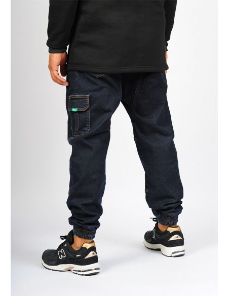 Sarouel jean's SAYF bleu brut