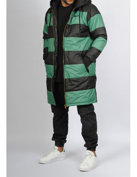 Doudoune mi-longue SAYF bi-color