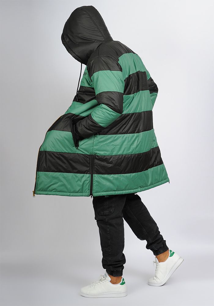 Doudoune mi-longue SAYF bi-color