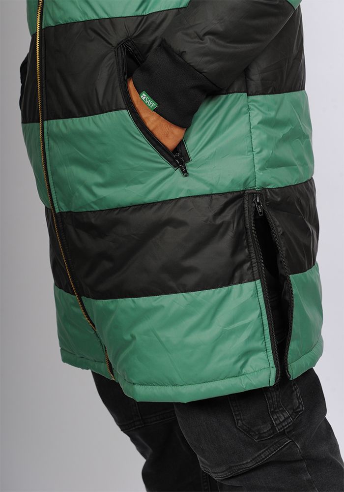 Doudoune mi-longue SAYF bi-color