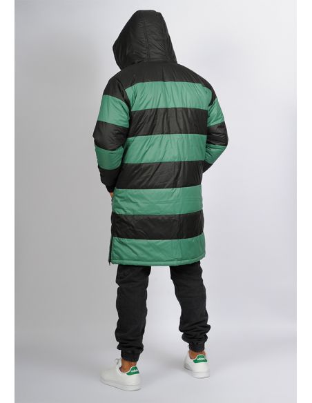 Doudoune mi-longue SAYF bi-color