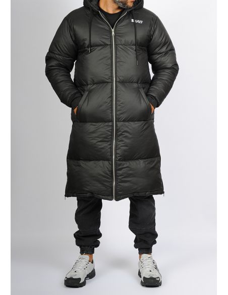 Doudoune épaisse et extra-longue SAYF (noire)