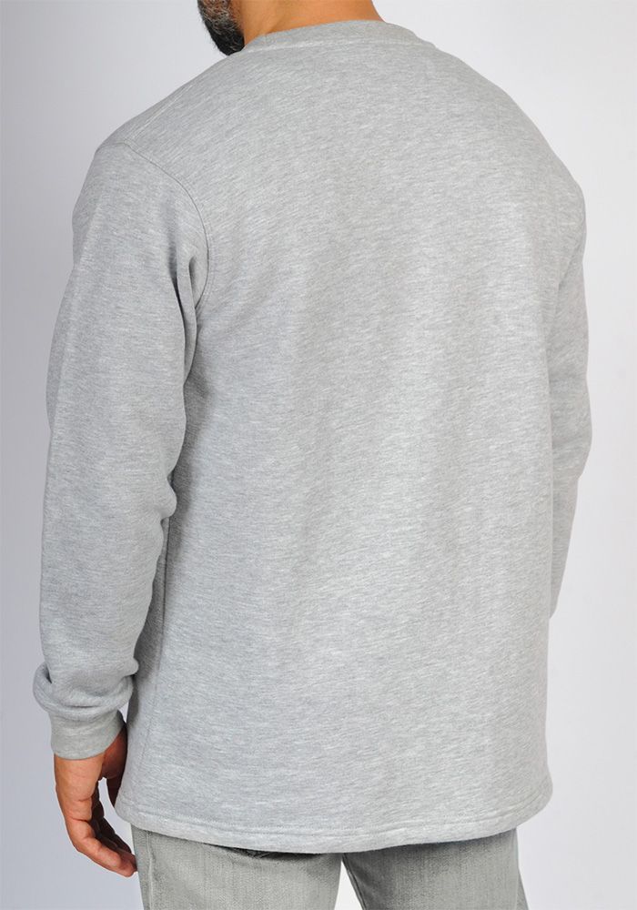 Sweat mi-long SAYF casual (gris)