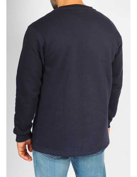 Sweat mi-long SAYF casual (marine)