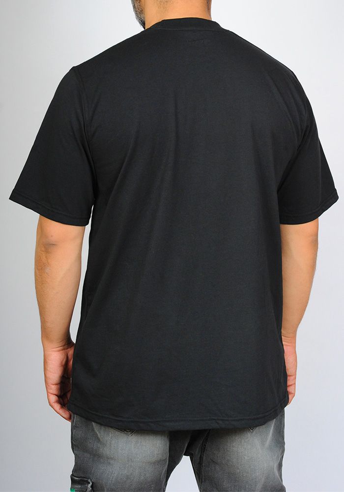 T-shirt mi-long SAYF relax (noir)