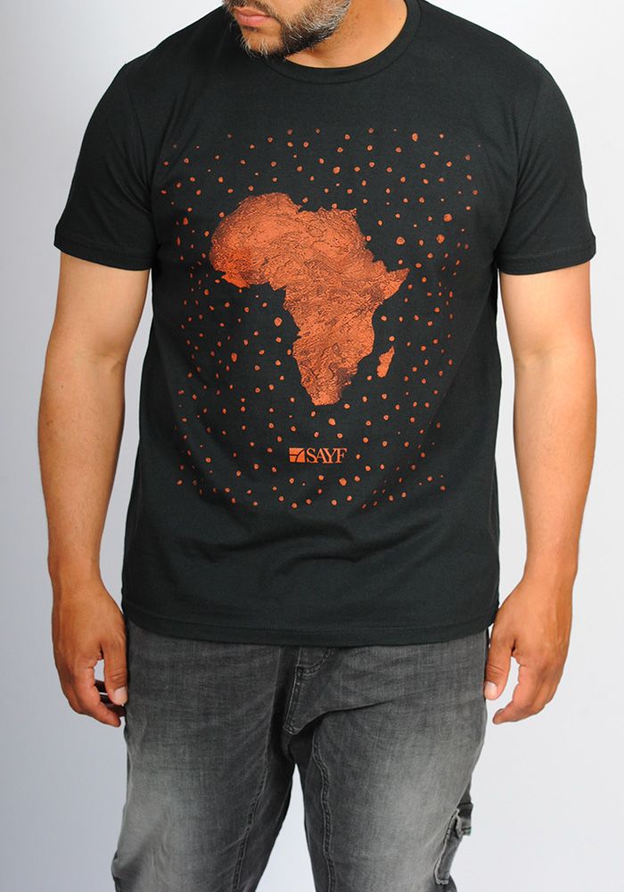 T-shirt SAYF "grande Afrique (noire...
