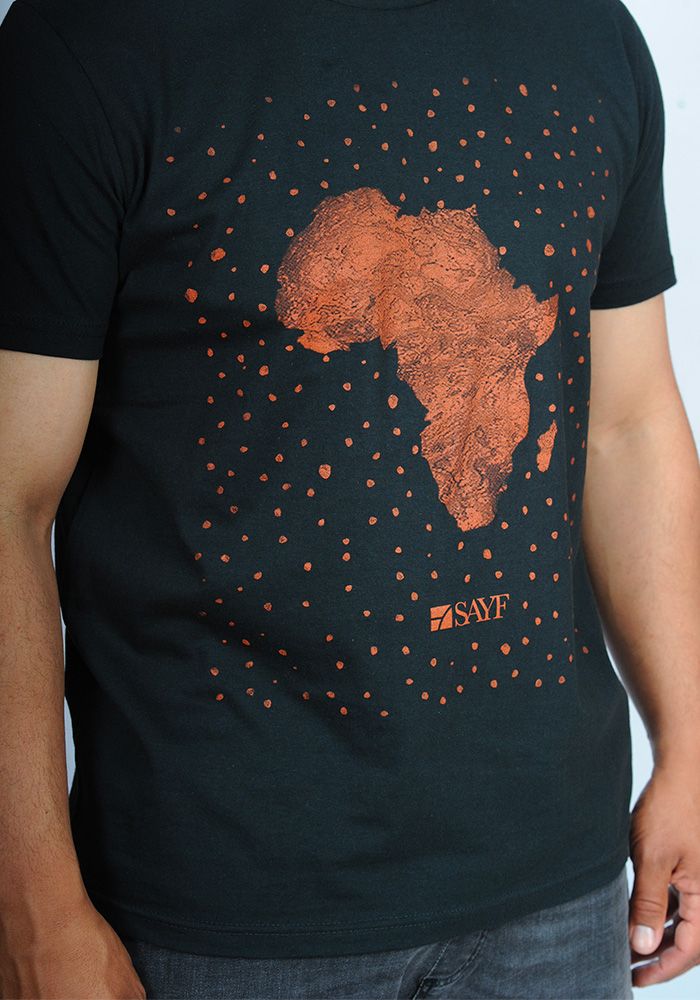 T-shirt SAYF "grande Afrique (noire...