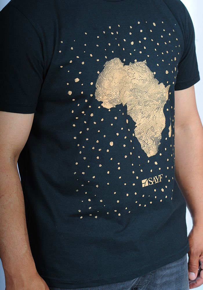 T-shirt SAYF "grande Afrique"... T-shirt SAYF "grande Afrique"...