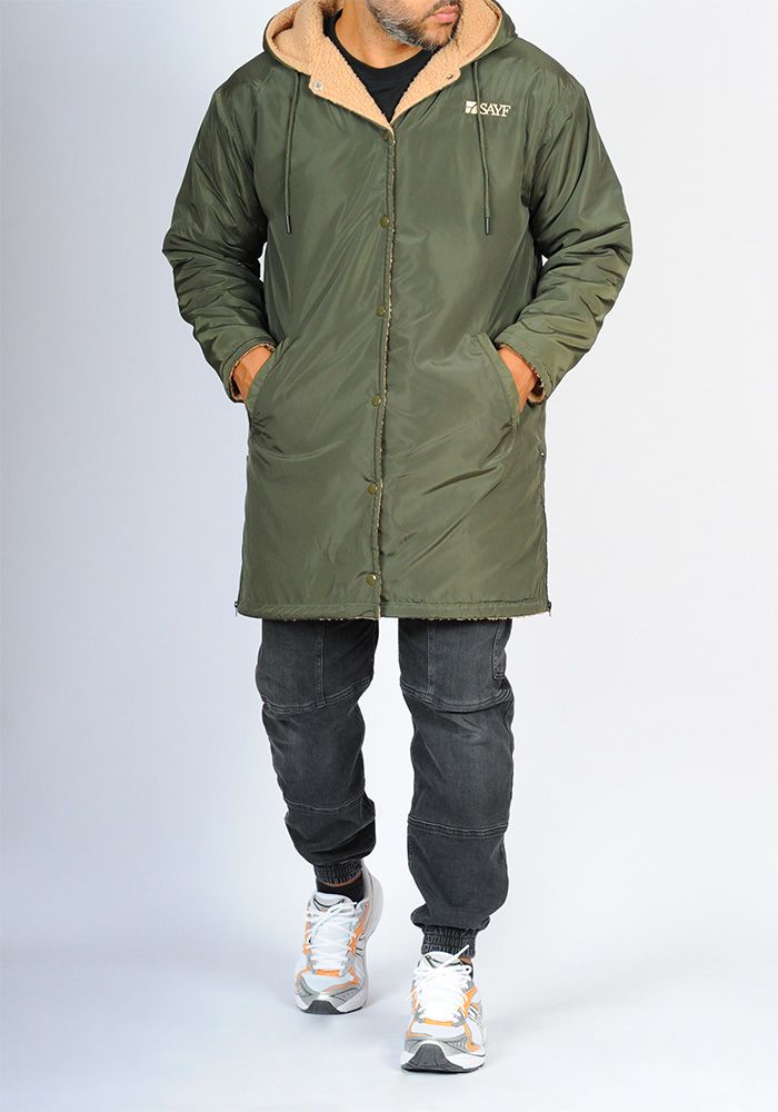 Qa-way long SAYF urban cosy (kaki)