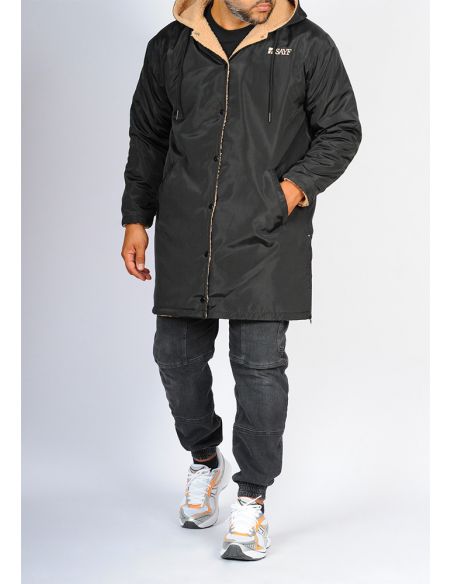 Qa-way long SAYF urban cosy (noir)