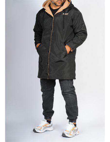Qa-way long SAYF urban cosy (noir)