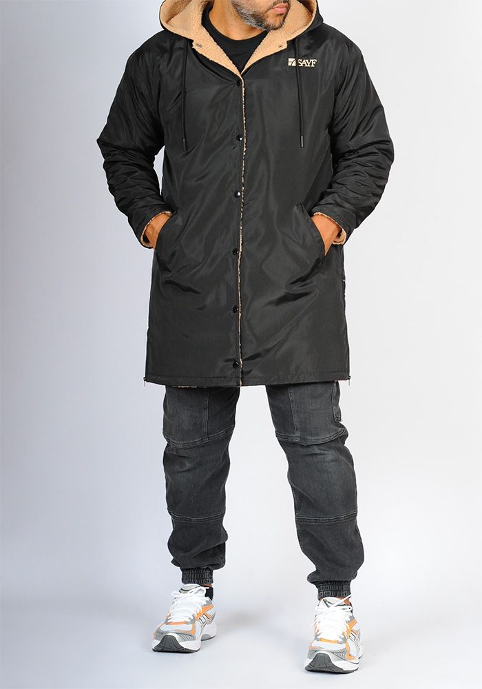 Qa-way long SAYF urban cosy (noir) Qa-way long SAYF urban cosy (noir)