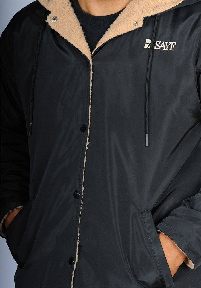 Qa-way long SAYF urban cosy (noir) Qa-way long SAYF urban cosy (noir)