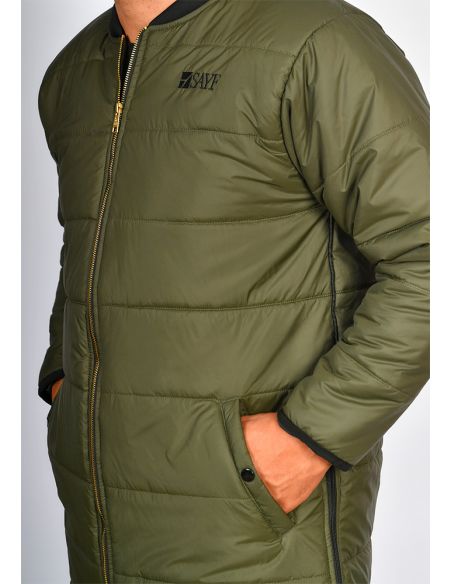 Doudoune mi-longue SAYF easy (kaki)