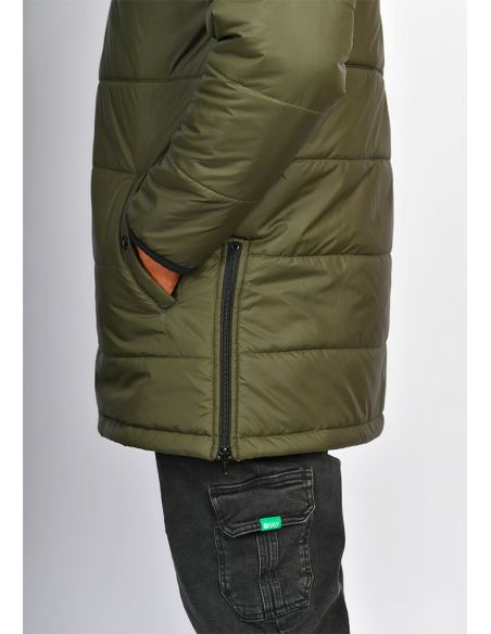 Doudoune mi-longue SAYF easy (kaki)