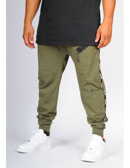 Sarouel jogg-lycra SAYF (kaki)