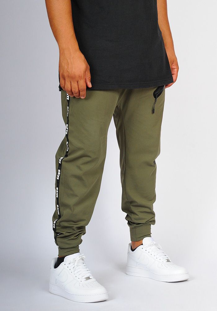 Sarouel jogg-lycra SAYF (kaki)