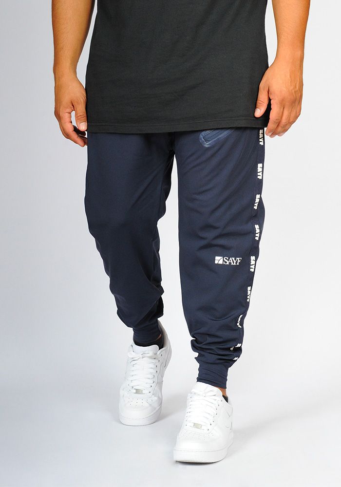 Sarouel jogg-lycra SAYF (marine)