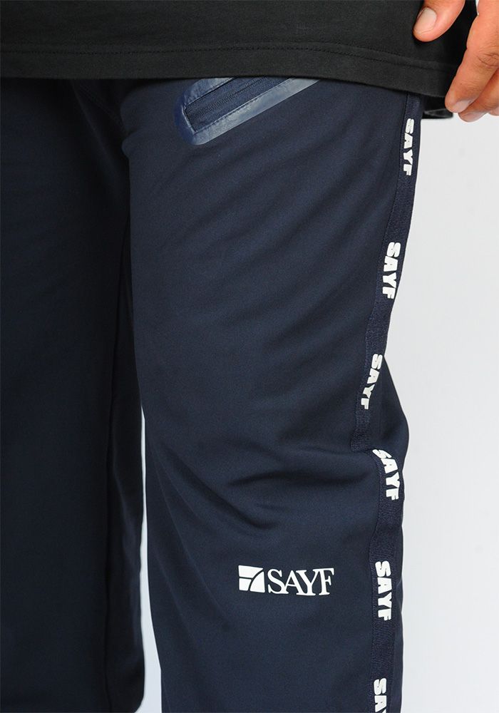 Sarouel jogg-lycra SAYF (marine)