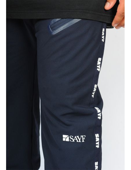 Sarouel jogg-lycra SAYF (marine)