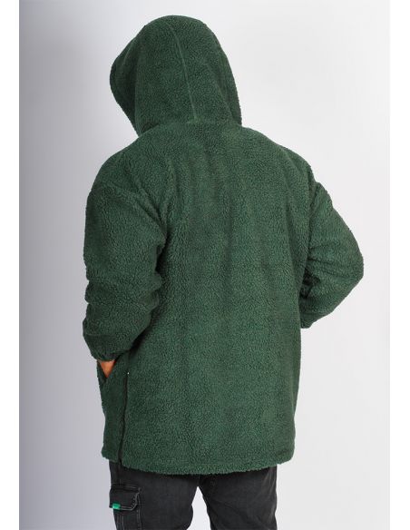 Sweat moutonné SAYF émeraude