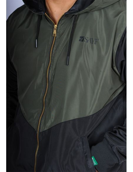 Qa-way bi color SAYF (noir et kaki)