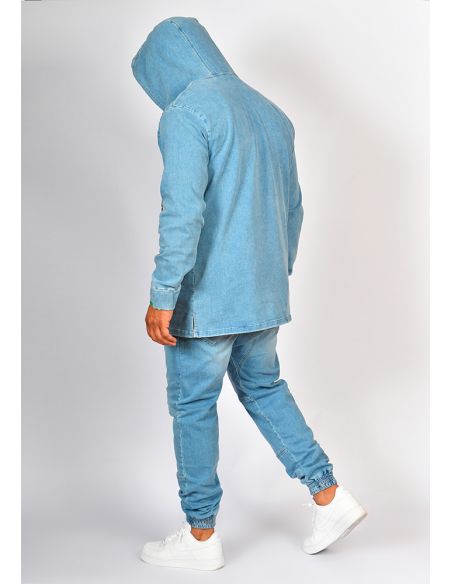 Ensemble jean's SAYF (bleu clair)