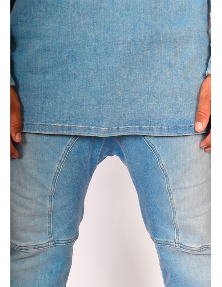 Ensemble jean's SAYF (bleu clair)