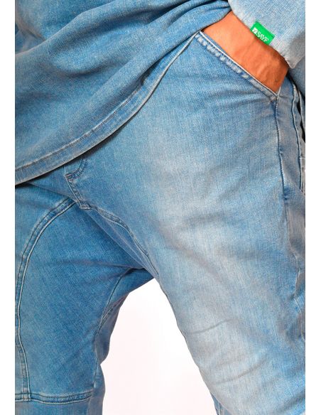 Ensemble jean's SAYF (bleu clair)