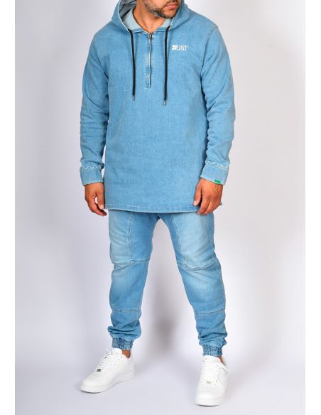 Ensemble jean's SAYF (bleu clair)