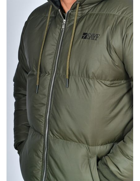 Doudoune épaisse et extra-longue SAYF (kaki)