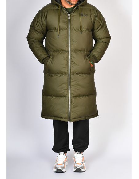 Doudoune épaisse et extra-longue SAYF (kaki)