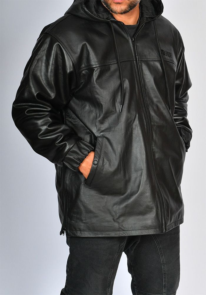 Veste cuir SAYF (cuir véritable)