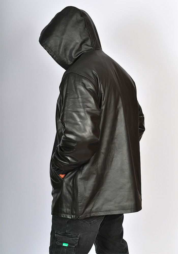 Veste cuir SAYF (cuir véritable)