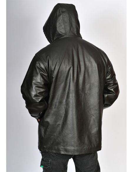 Veste cuir SAYF (cuir véritable)